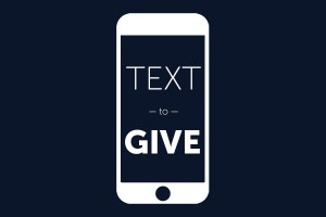 text to give